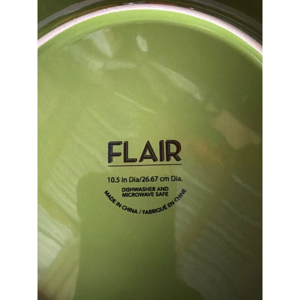 Flair ceramic dinnerware